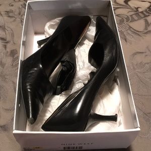 Nine West leather heel